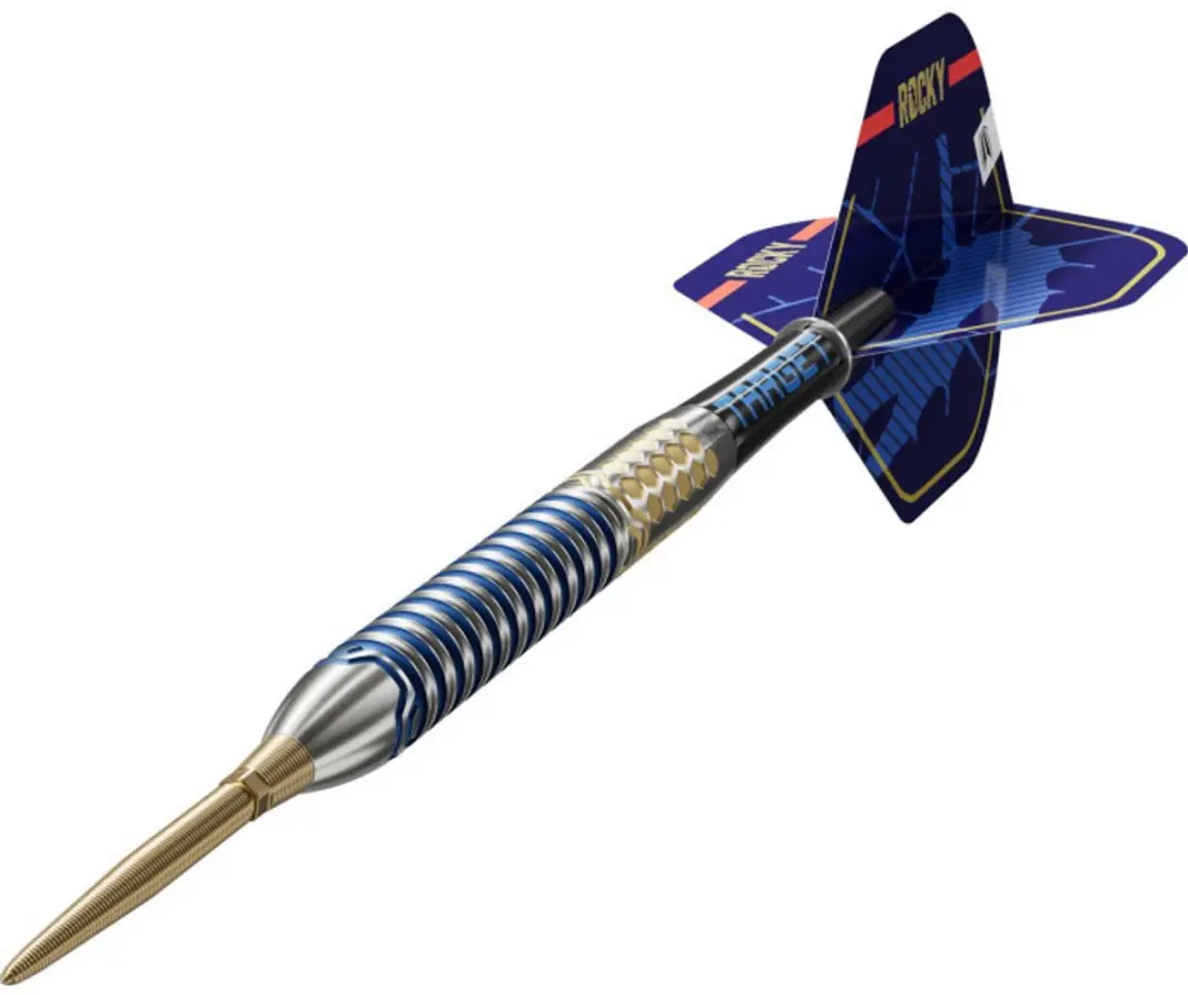 Target Josh Rock G1 Swiss Point Dartpijlen - 3 Stuks - Blauw/Goud