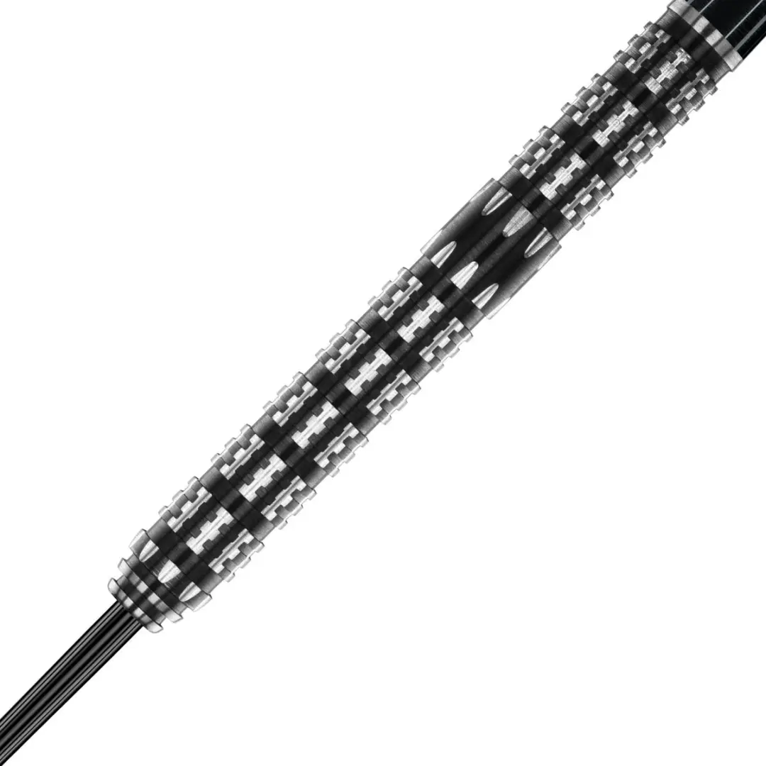 Winmau Leonard Gates 90% Dartpijlen - 3 Stuks - Zilver/Zwart