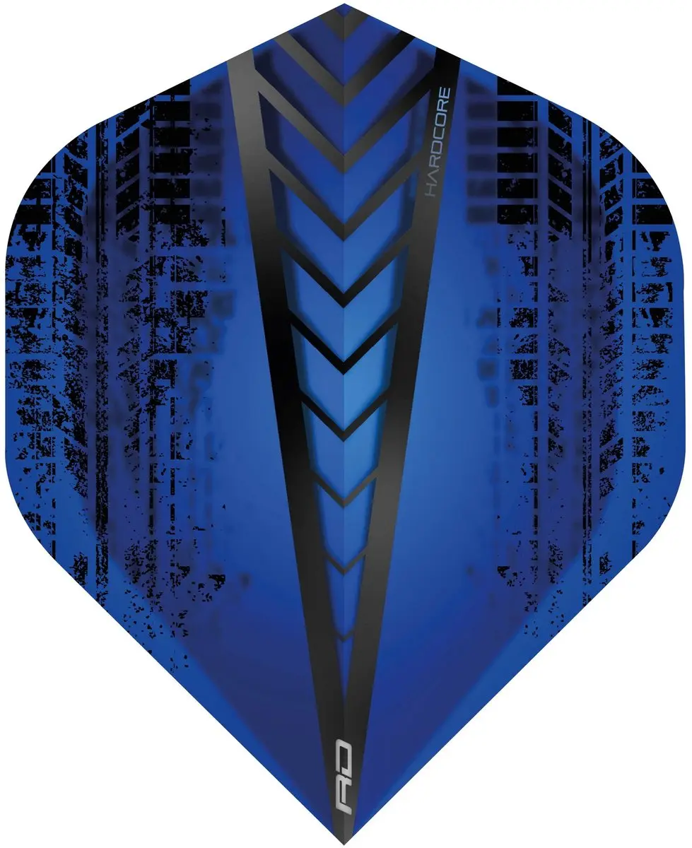 Red Dragon Hardcore Radical Blue Dart Flights TF6332