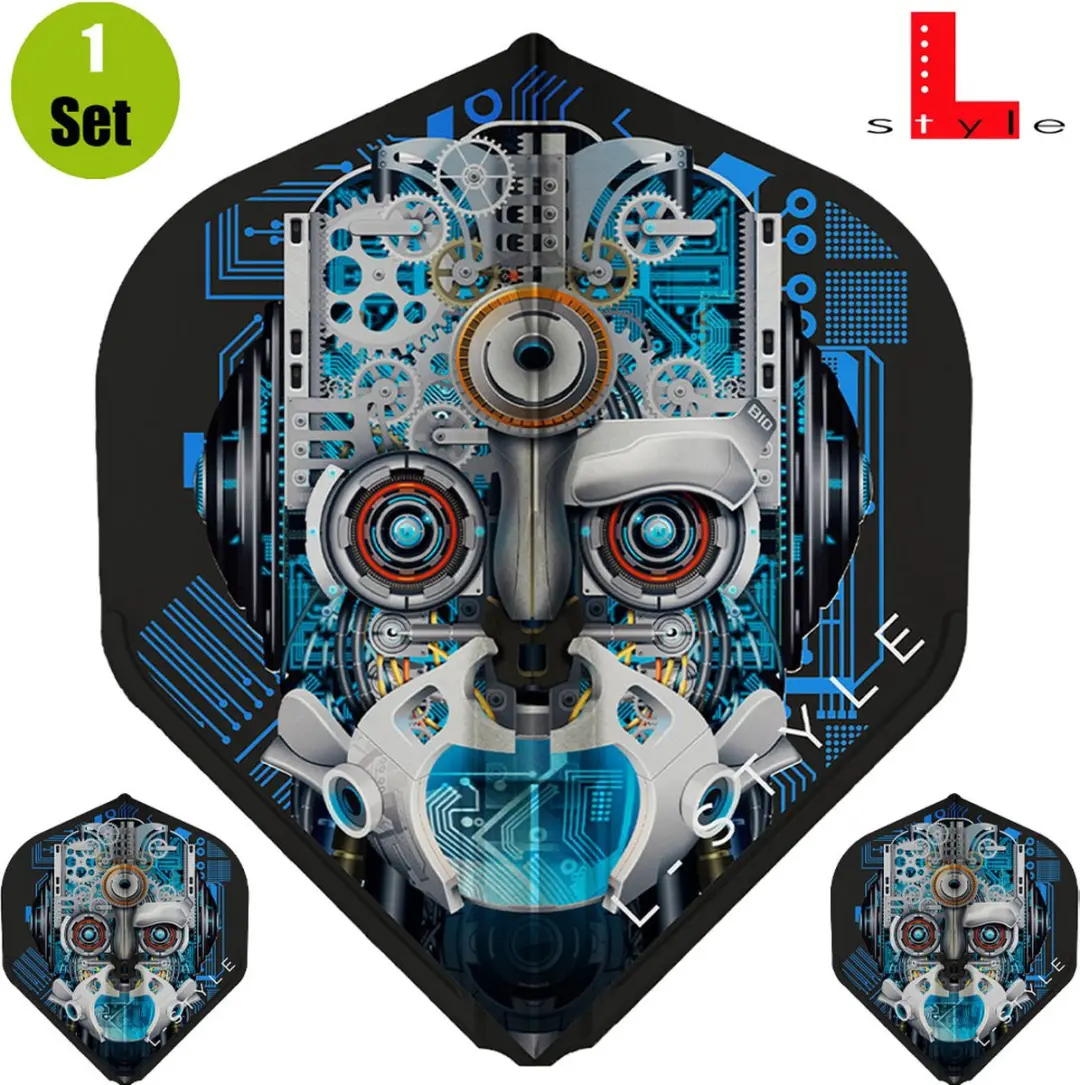 L-Style Champagne Flight EZ L1 F11001 Dart Flights - 3 Stuks