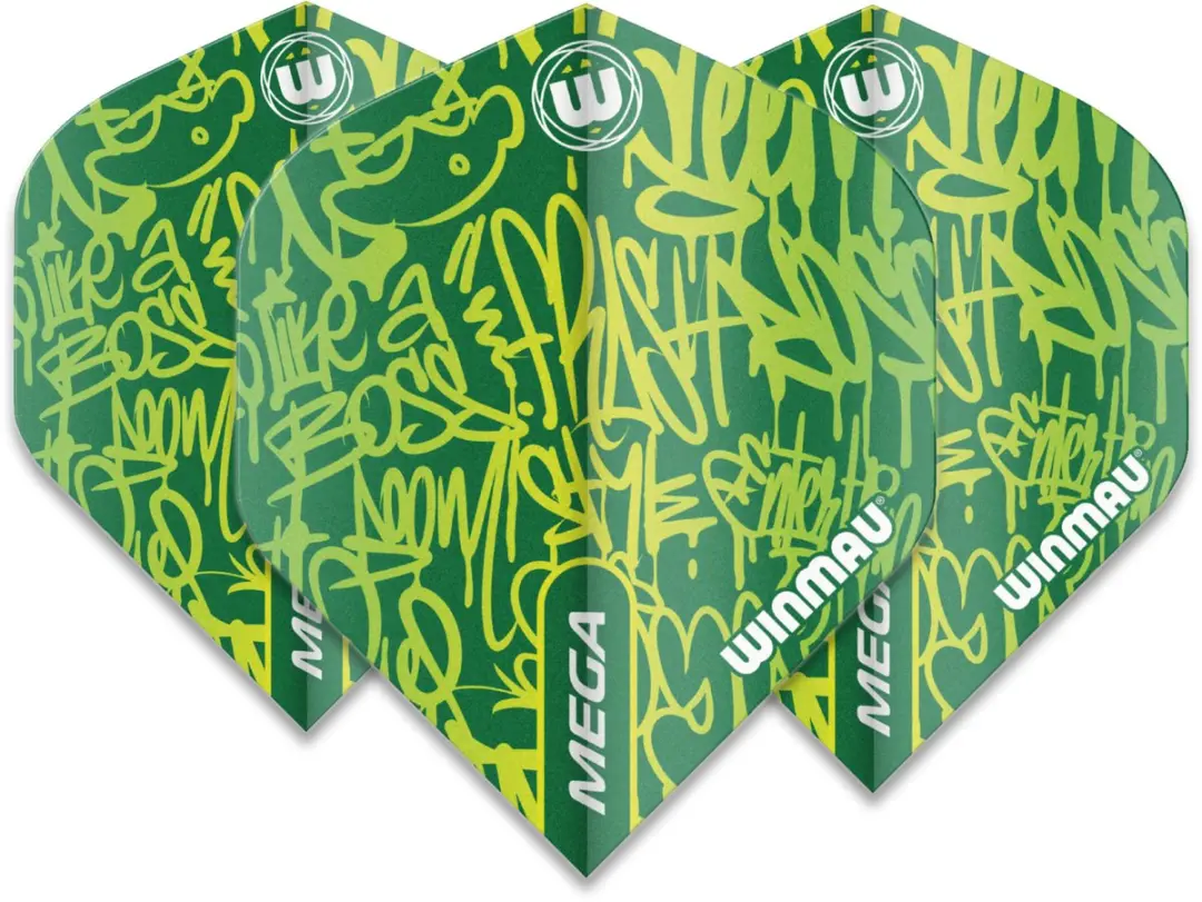 Winmau Mega Standard Graphic Dartvleugels