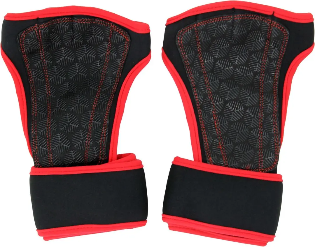 Legend Crossfit01Handstof Fitness Handschoenen - One Size - Zwart/Rood