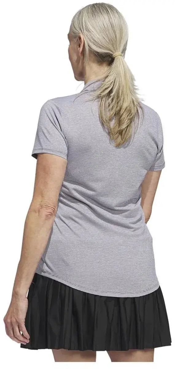 Adidas Ottoman Korte Mouw Poloshirt Dames S - Grijs