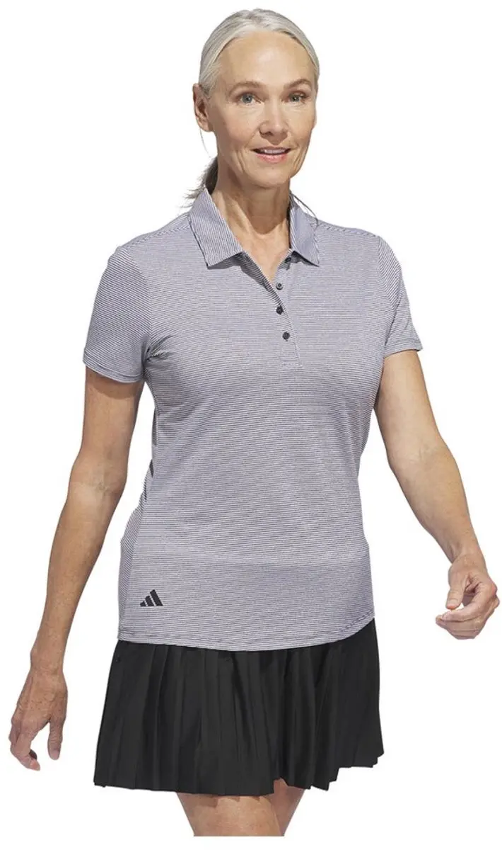 Adidas Ottoman Korte Mouw Poloshirt Dames S - Grijs