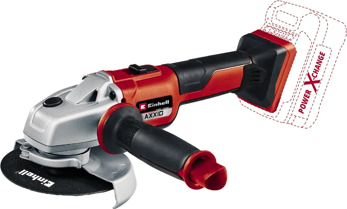 Einhell AXXIO 18/125 BL Li Accu Haakse Slijper - 18V - Ø125mm