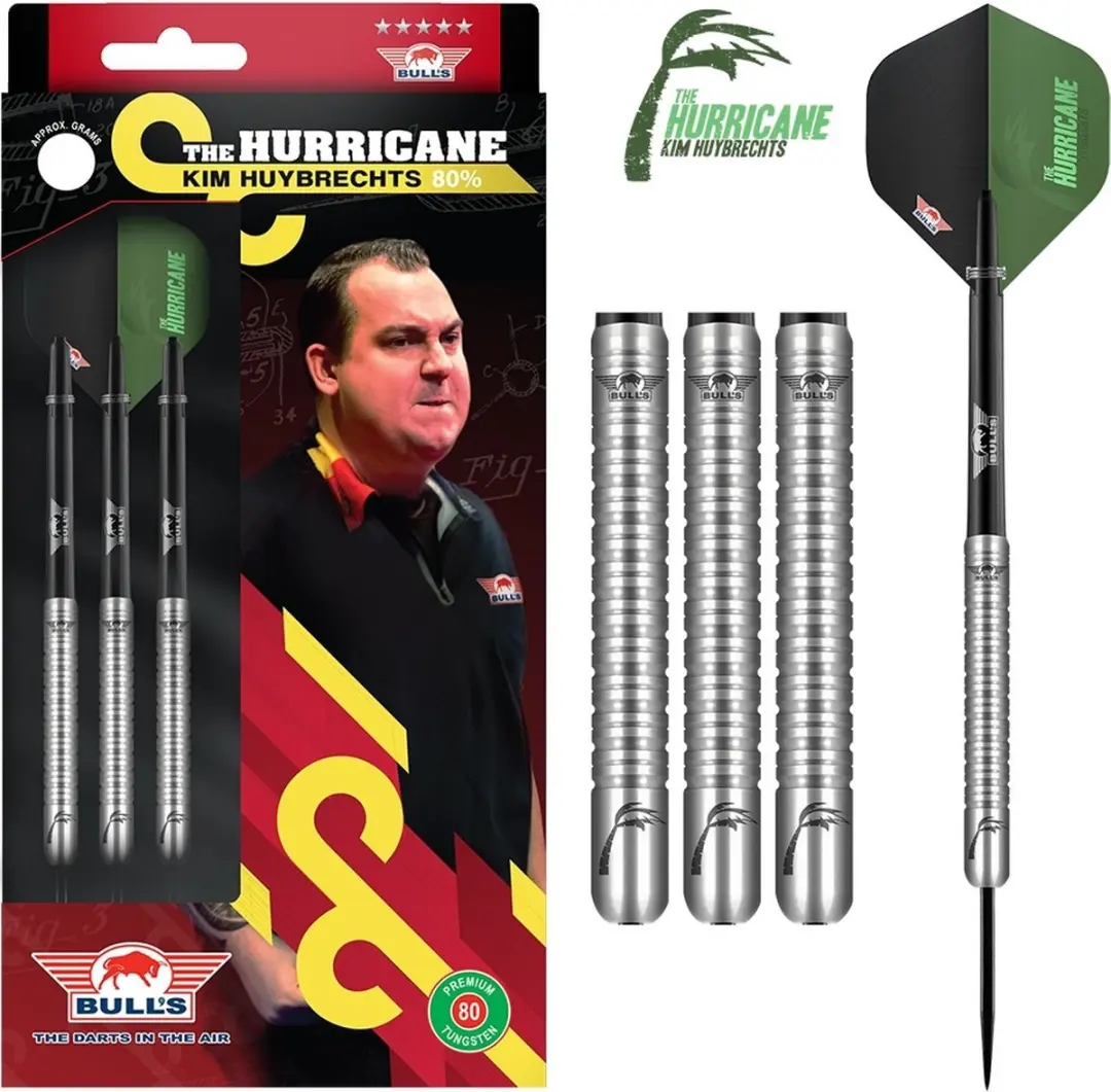 Bull's Kim Huybrechts 80% Plain Dartpijlen 24g