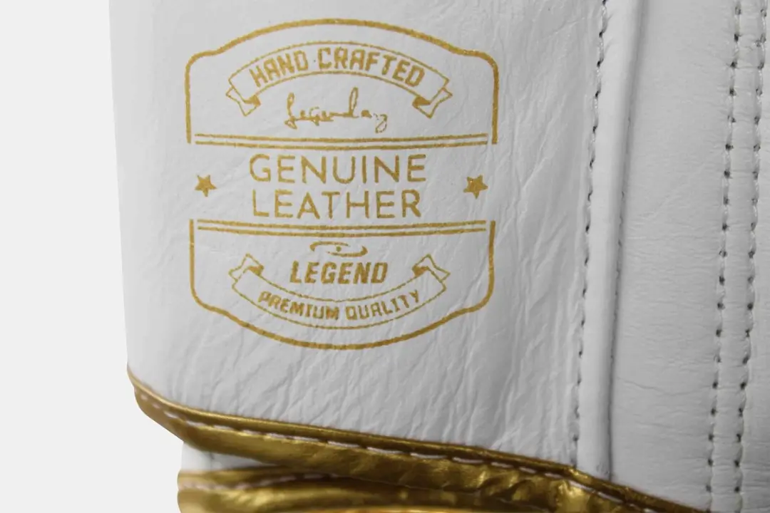 Legend Stealth Elite Bokshandschoenen 12 oz - Wit/Goud