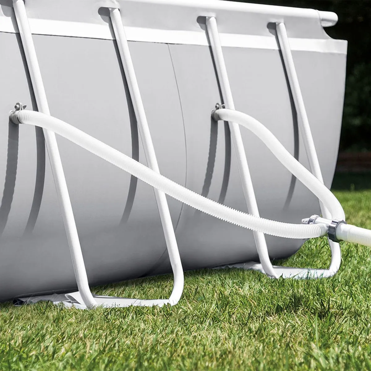 Intex Prism Frame Zwembad 610x305x122cm - Compleet met filter & trap