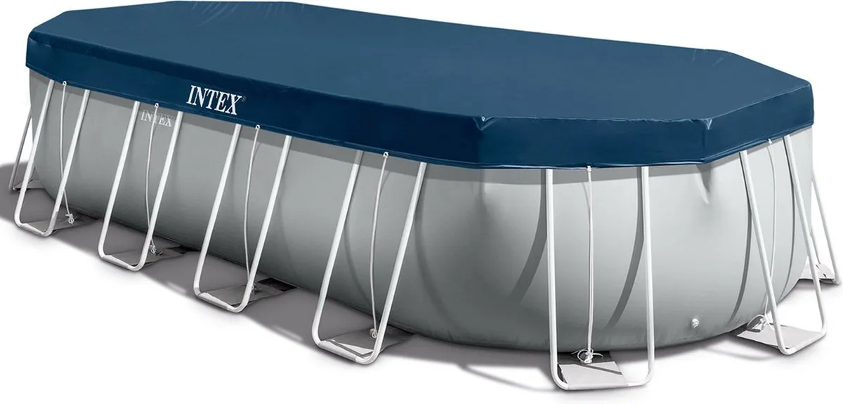 Intex Prism Frame Zwembad 610x305x122cm - Compleet met filter & trap