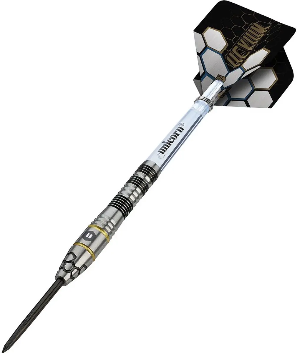 Unicorn Hexium 1 Black Gold 90% Dartpijlen - 3 Stuks
