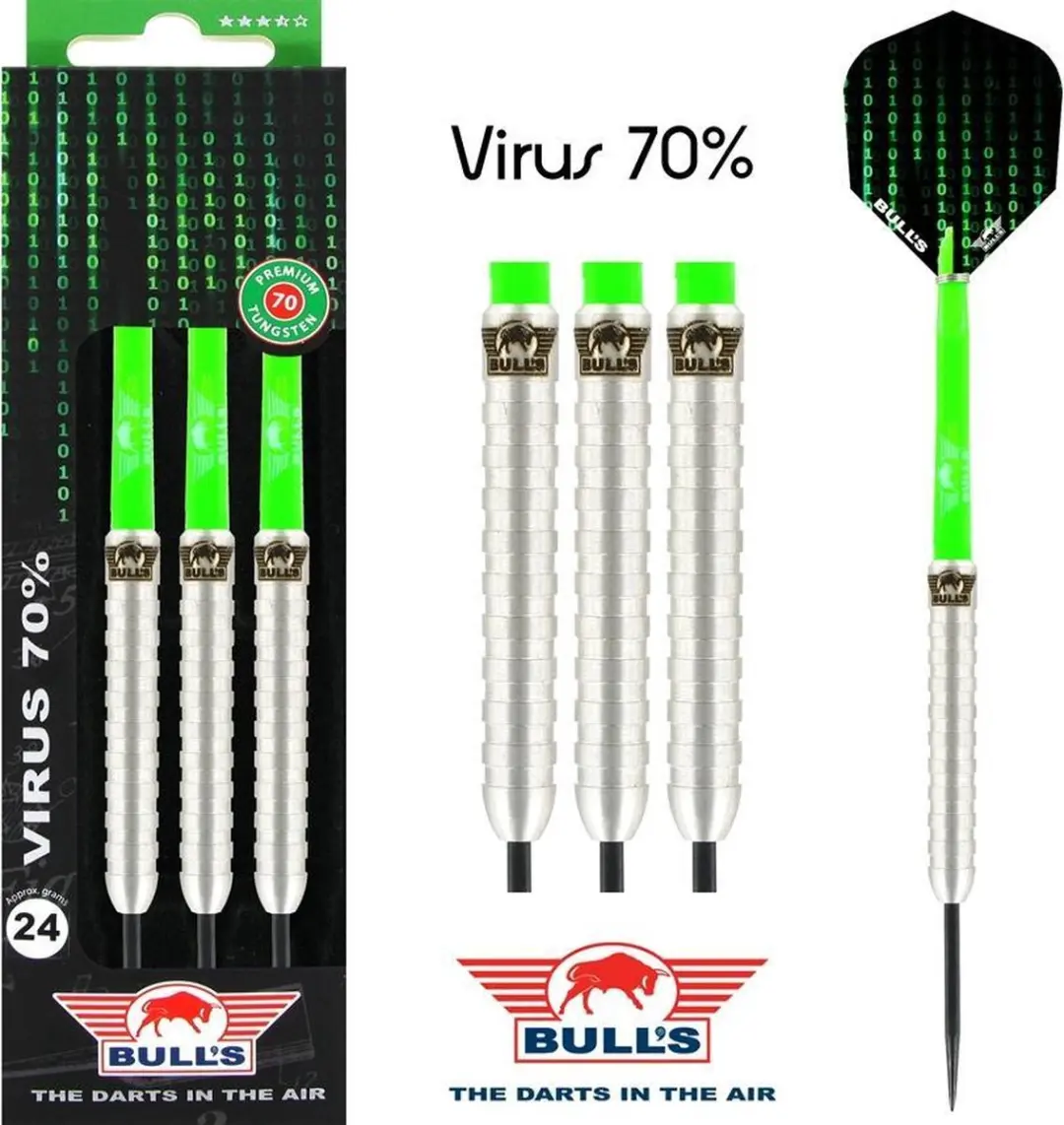 Bull's Virus 70% Dartpijlen 21g