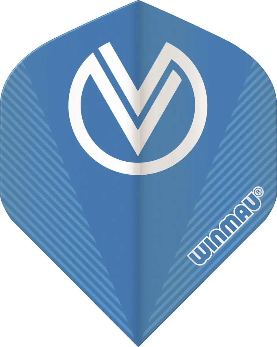Winmau Vincent van der Voort Prism Delta Blue Dart Flights