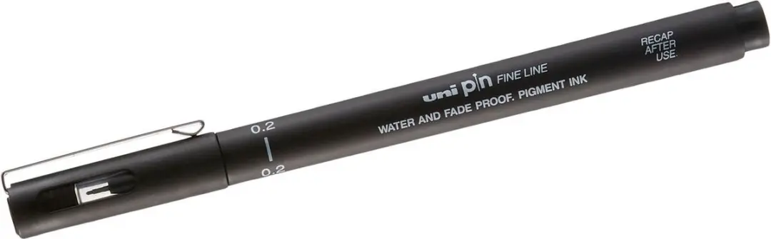 uni-ball Uni-Ball PIN02-200(S) Permanente Markeerstift
