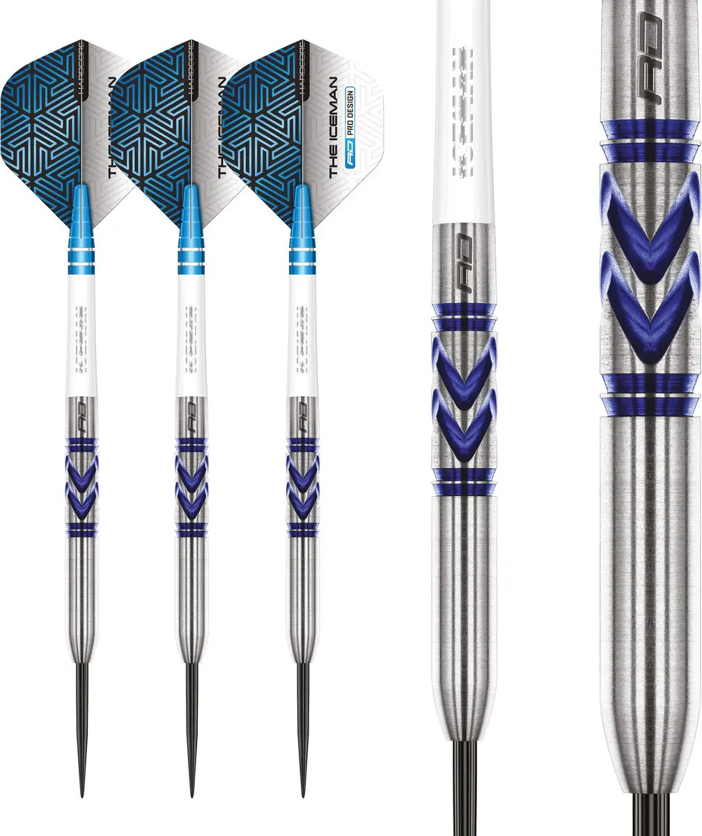 Red Dragon Gerwyn Price Avalanche-Pro Dartpijlen 3 Stuks - Zilver