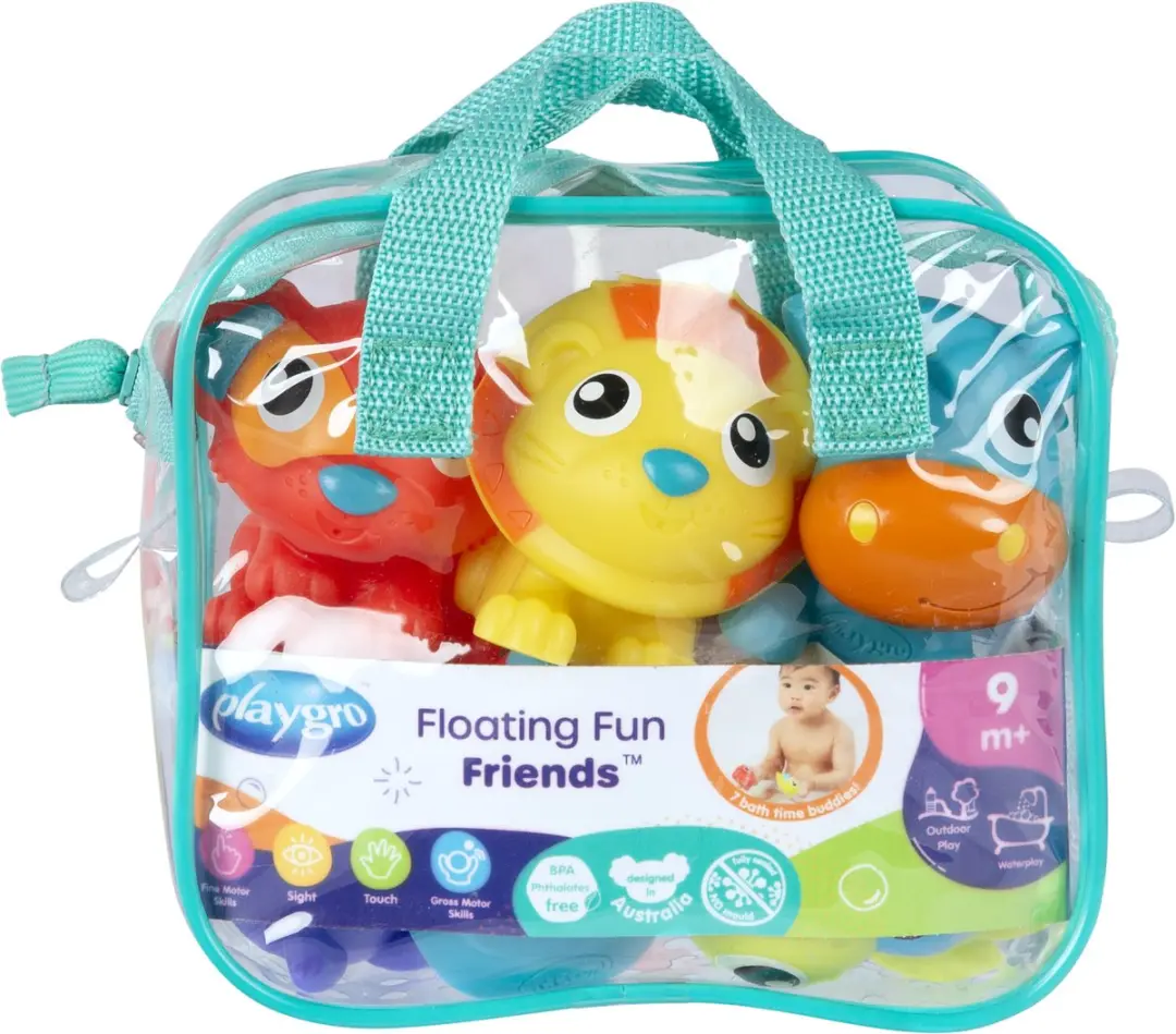 Playgro Floating Fun Friends Badspeelgoed