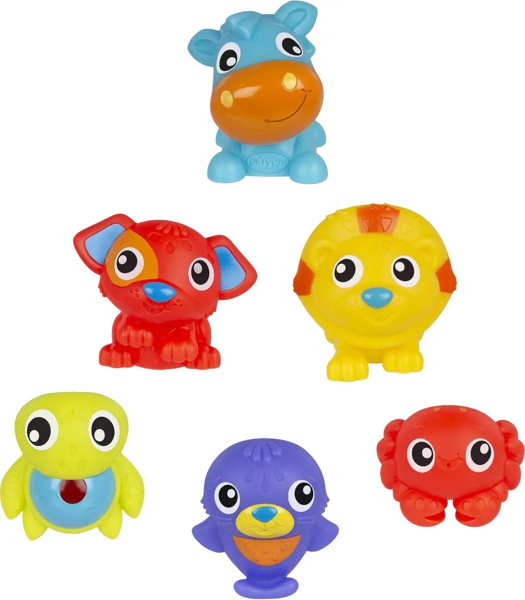 Playgro Floating Fun Friends Badspeelgoed - Multicolor