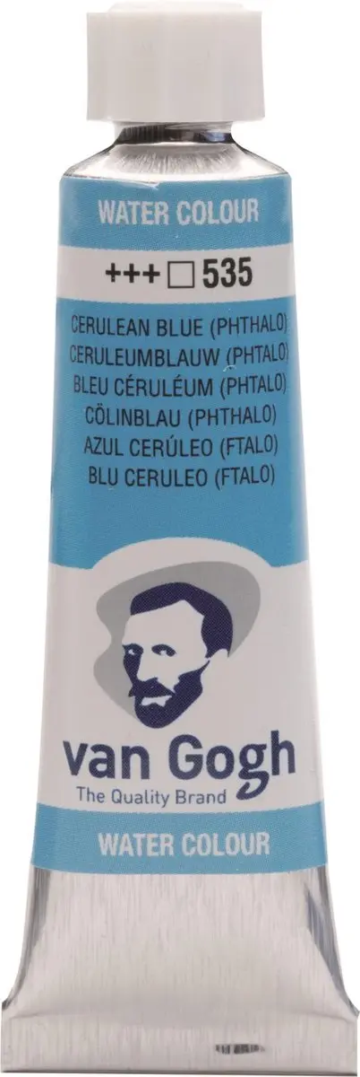 Van Gogh Aquarelverf Ceruleumblauw Phtalo 10ml
