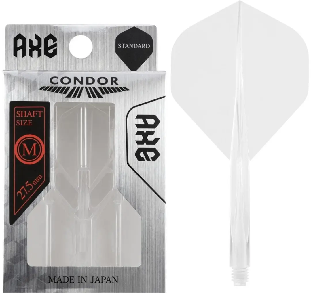Condor Axe Flight System CN0001130 Dart Flights - Transparant