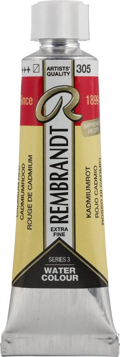 Rembrandt Aquarelverf Cadmiumrood 305