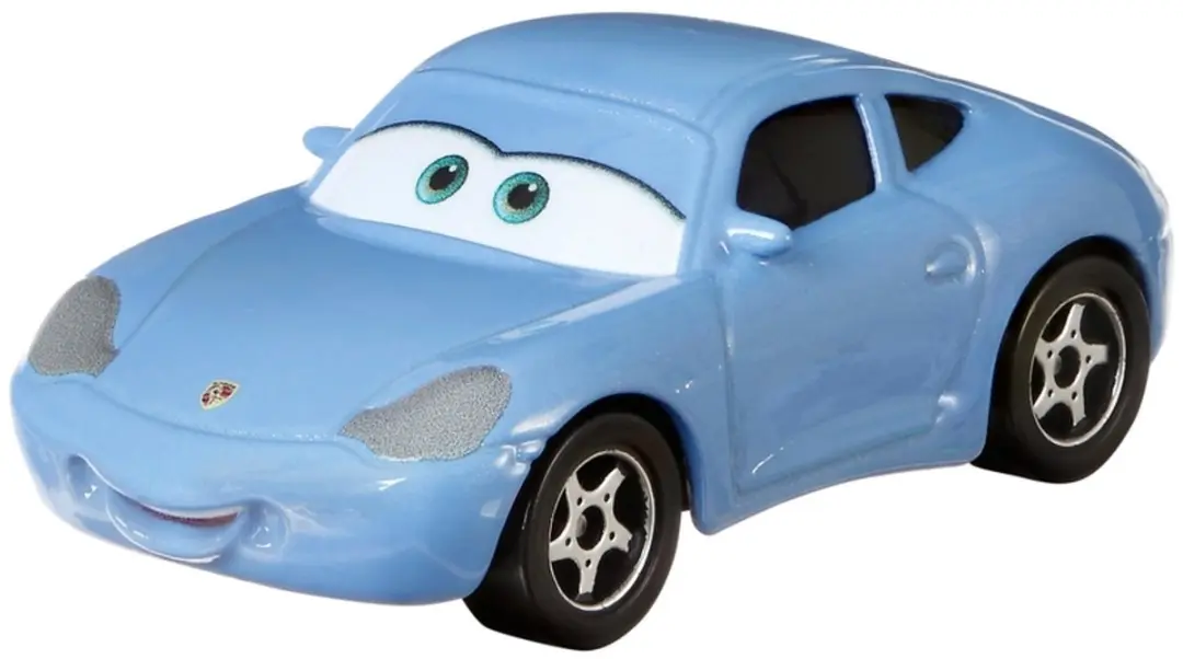 Mattel Disney Cars Sally Auto 1:55 - Blauw