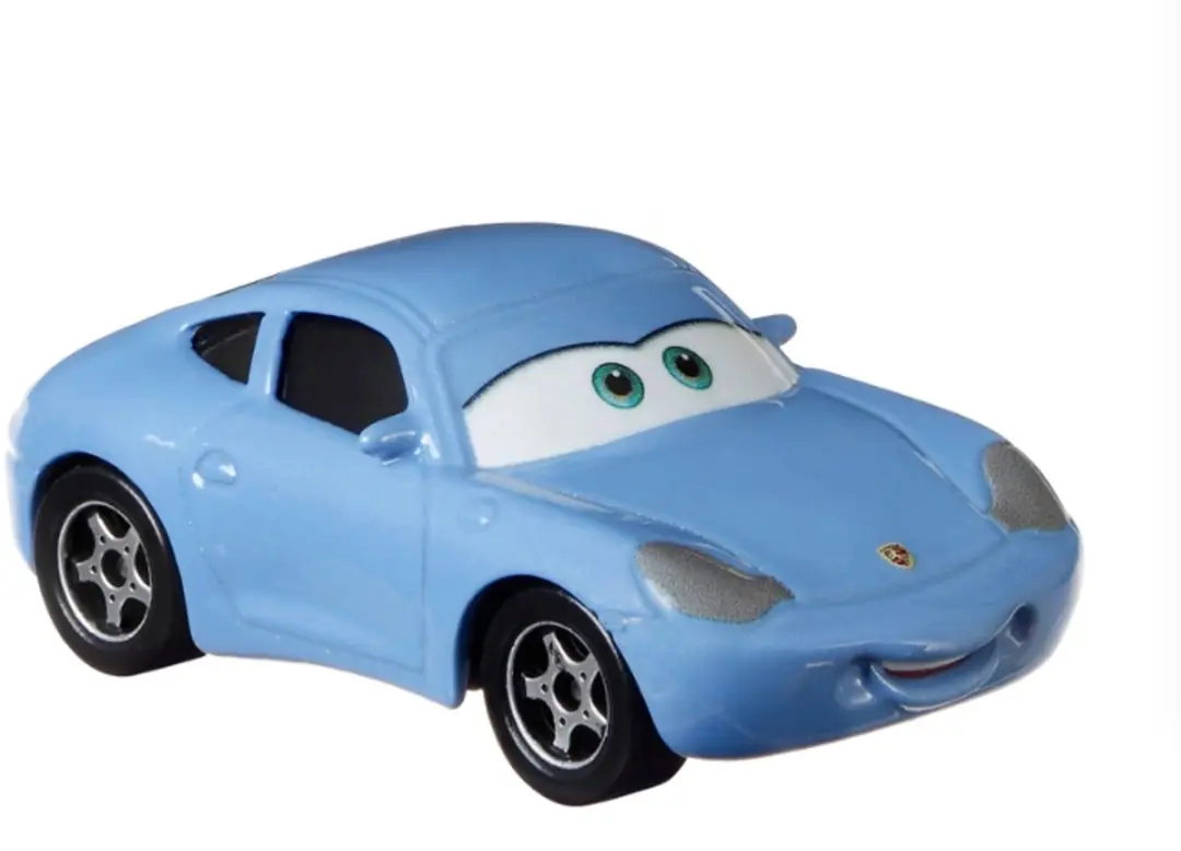 Mattel Disney Cars Sally Auto 1:55 - Blauw