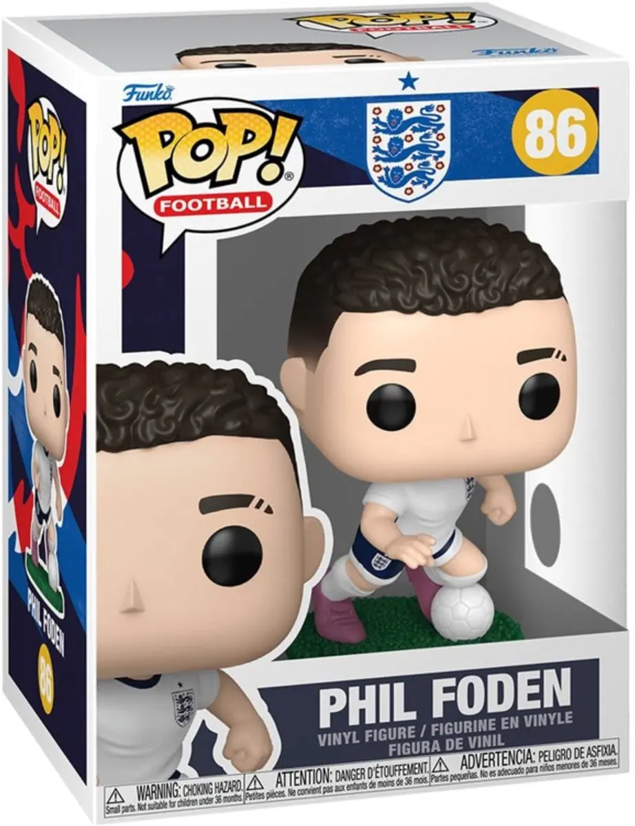 Funko POP! Football England Phil Foden FK94466 - 9cm