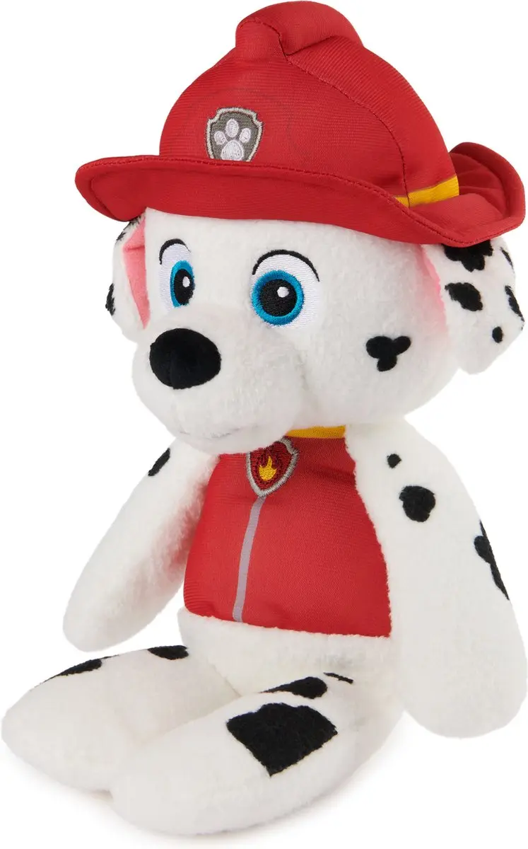 PAW Patrol Pluche Marshall 33cm - Rood/Wit