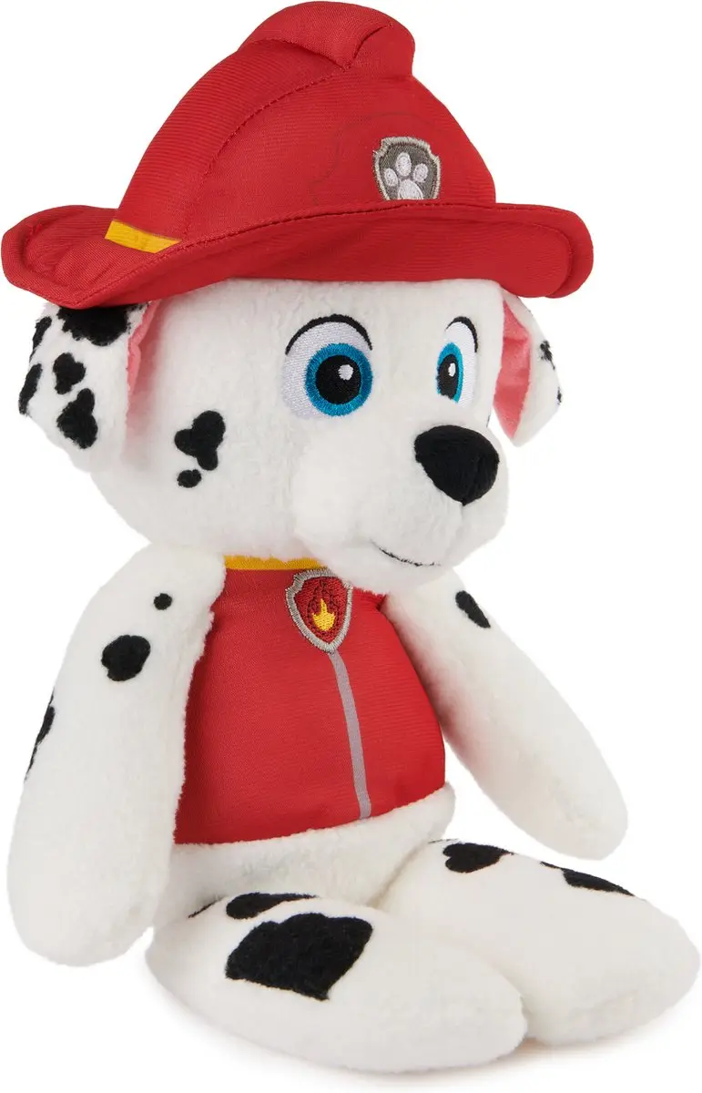 PAW Patrol Pluche Marshall 33cm - Rood/Wit
