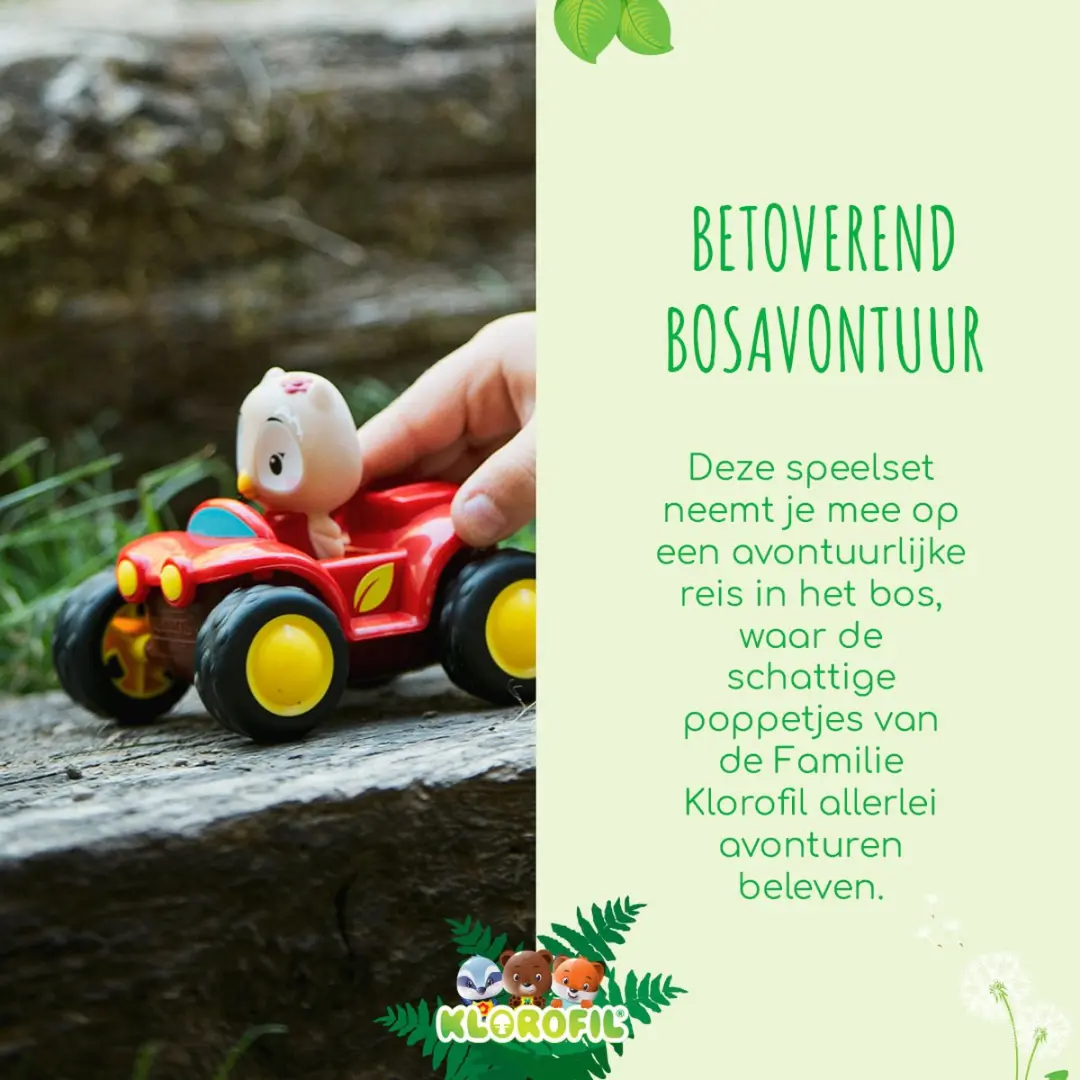 Klorofil Speelset De Familie 700305 - 7 Poppetjes