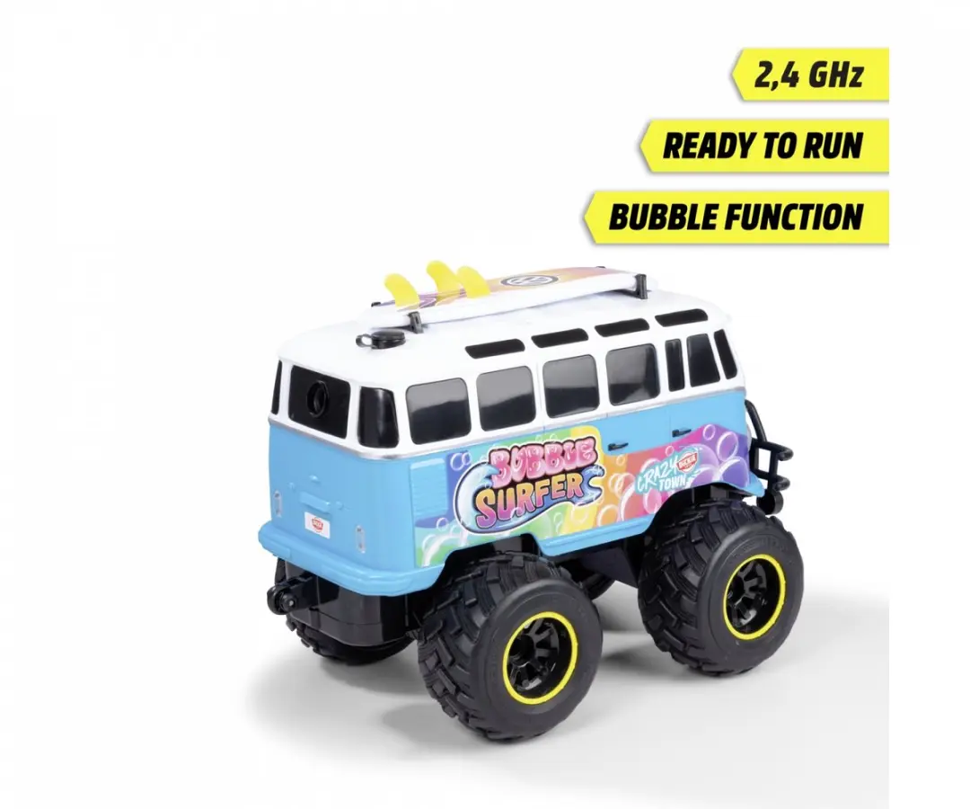 Dickie RC Volkswagen T1 Bubble Bus RTR 1:20 - Multi Color