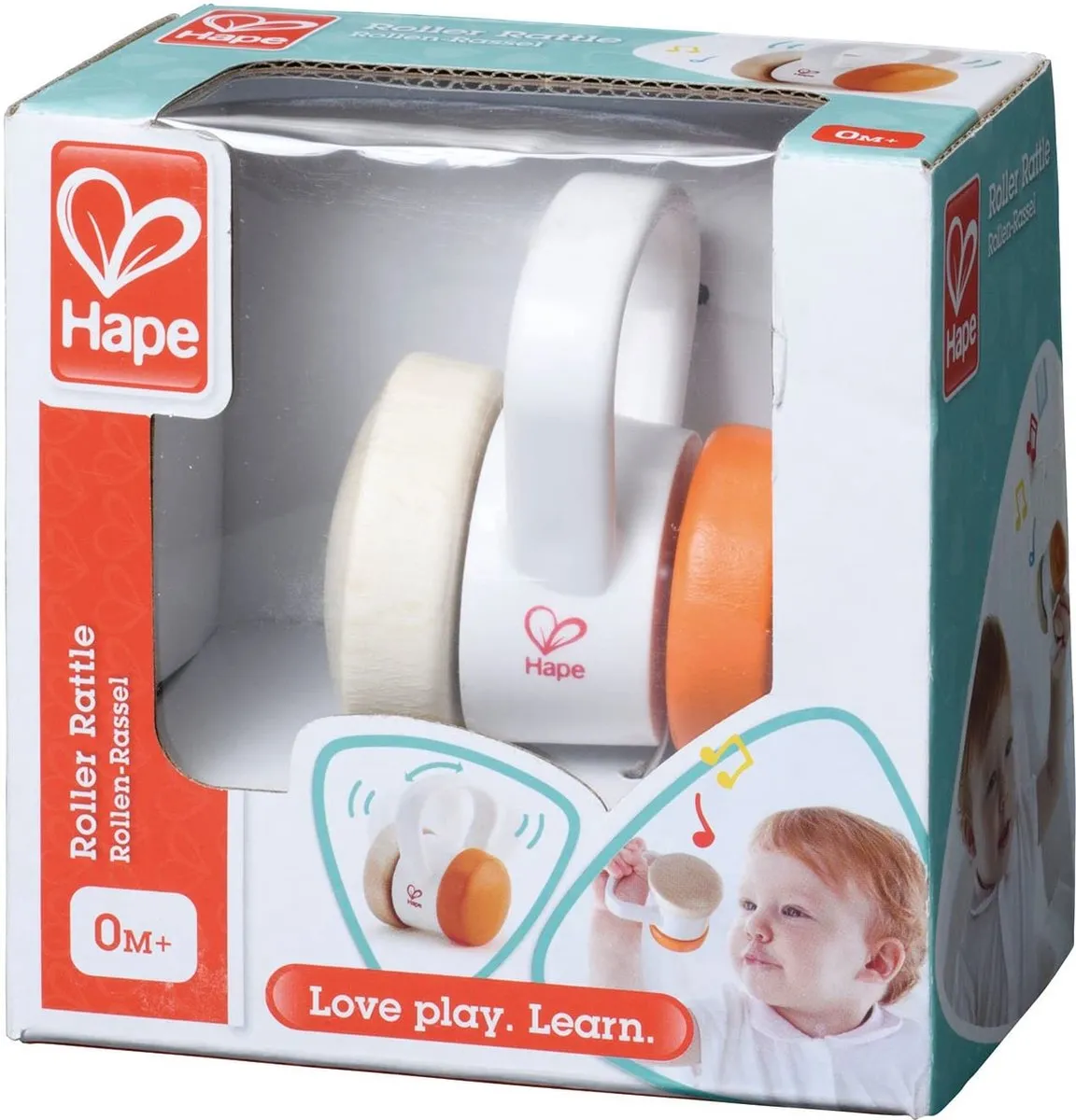 Hape Roll-Rassel - Veelkleurig