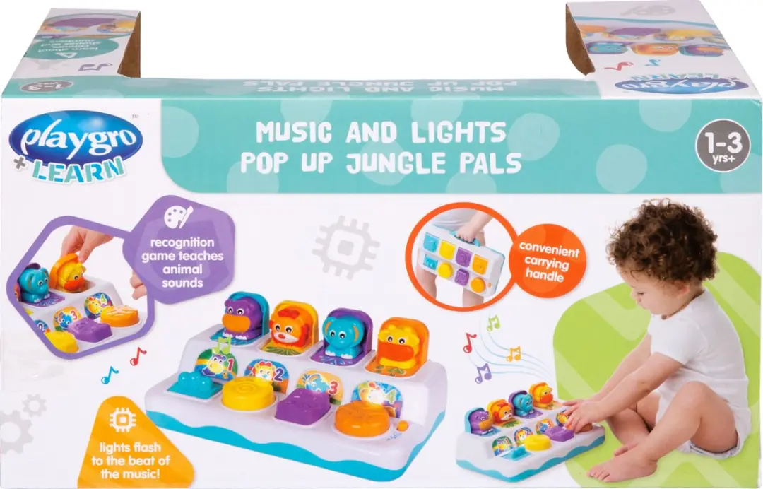 Playgro Muzikale Pop Up Speelgoed - Multi