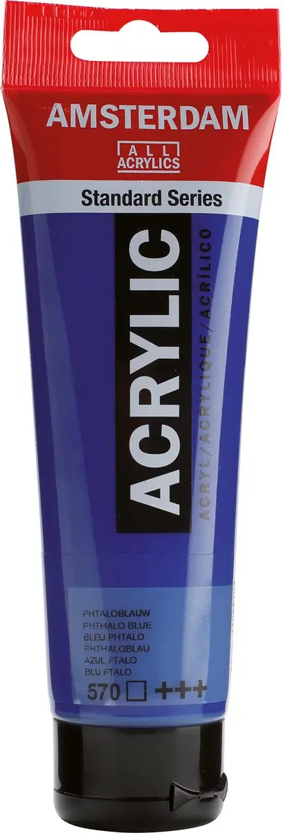 Amsterdam Standard Acrylverf 120ml - Phtaloblauw 570