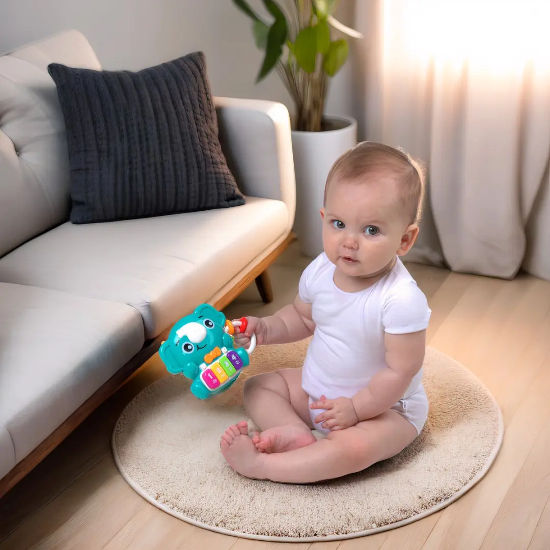 Playgro Elly's Melody Piano - Rammelaar - Licht & Geluid - Multi