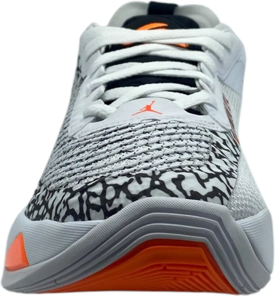Jordan Luka 1 Sportschoenen - 38.5 - Wit/Zwart/Oranje