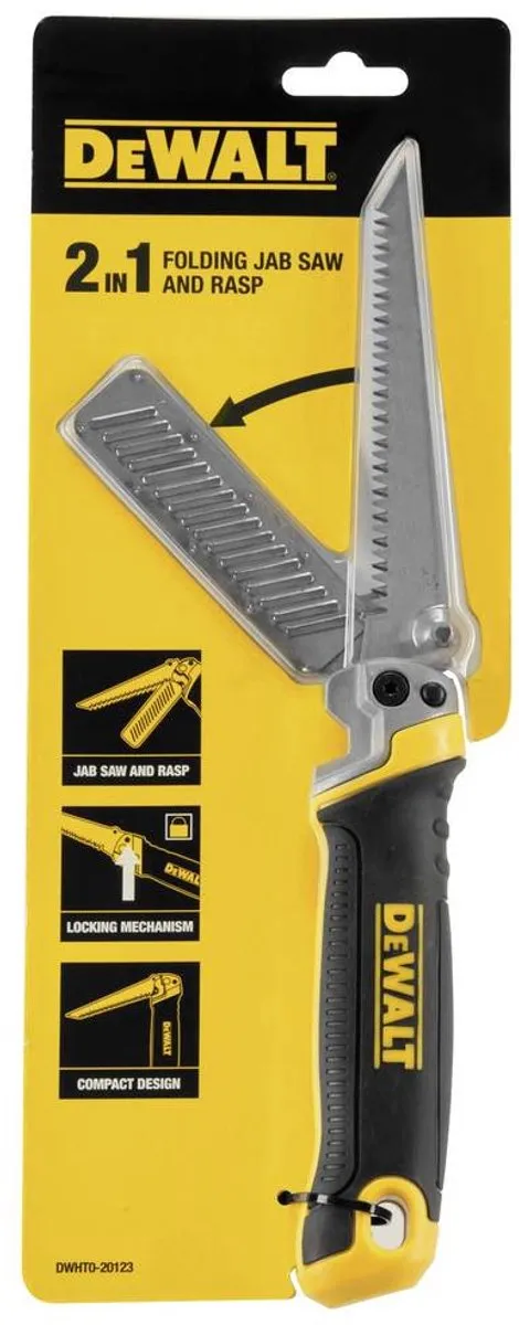 DeWalt DWHT0-20123 Vouwbare Schrobzaag 100mm - Gips