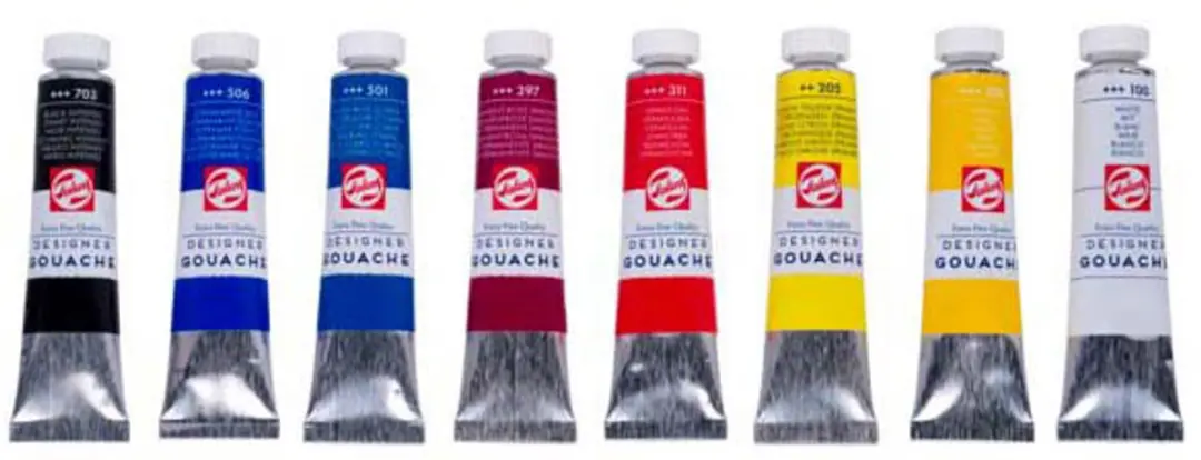 Talens Gouache Extra Fijn Verfset - 8x20ml Multicolor