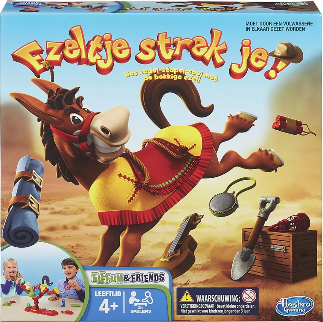 Hasbro Ezeltje Strekje Kinderspel - 2-11 Spelers