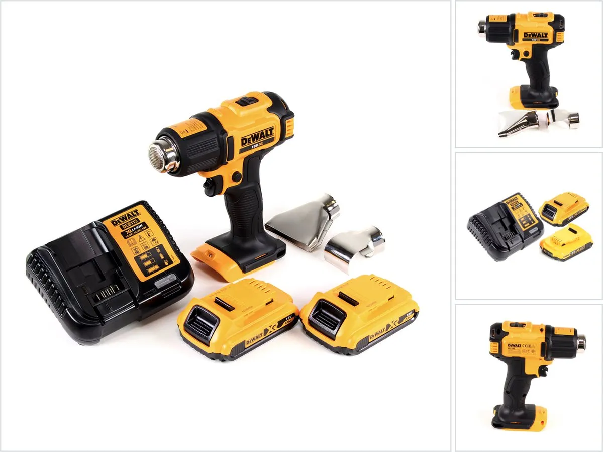 DeWalt DCE 530 D2 Heetluchtpistool 18V