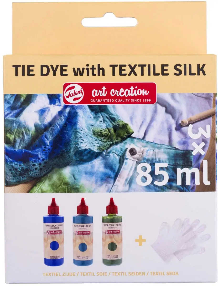 Talens Art Creation Tie-Dye Set 3x85ml - Blauw