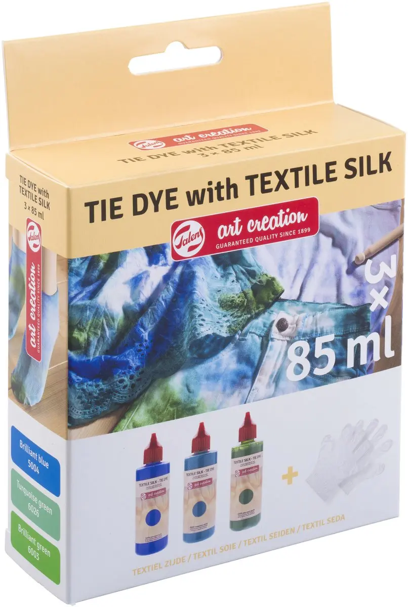 Talens Art Creation Tie-Dye Set 3x85ml - Blauw