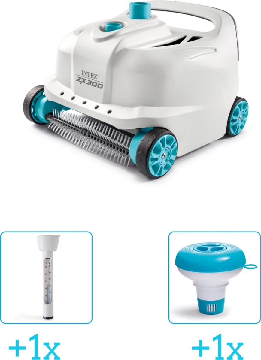 Intex Deluxe ZX300 Zwembadstofzuiger 3-delig