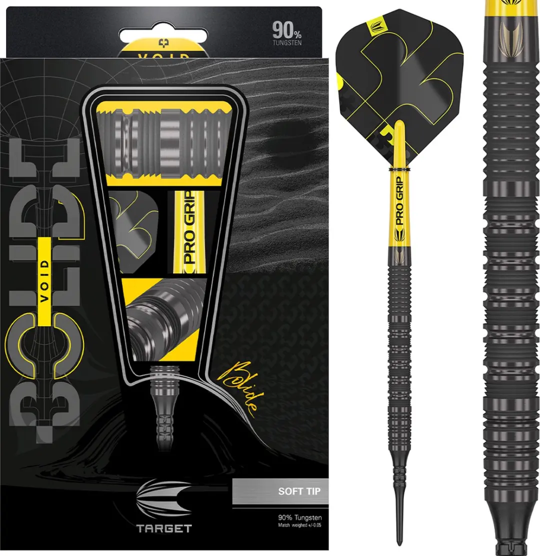 Target Bolide Void 10 Soft Tip Darts - 3 Stuks - afbeelding 3 van 6