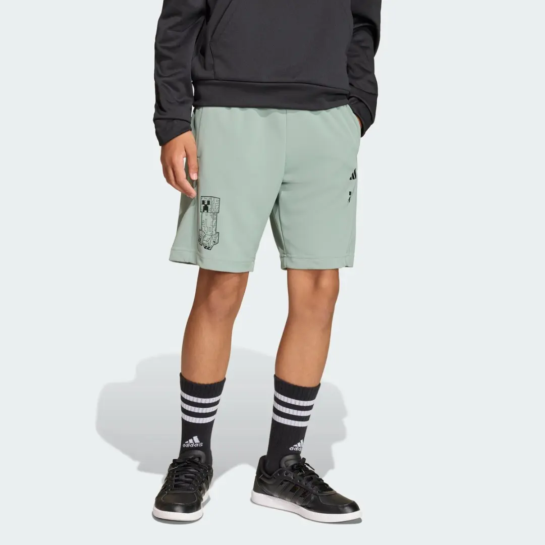 Adidas Minecraft Training Short KD0986 - 128 - Groen