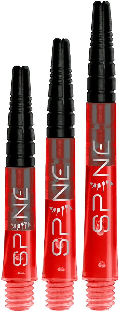 Bull's Spine Red Dart Shafts Medium