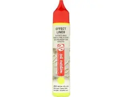 Royal Talens Effect Liner 3D Verfstift Neon Geel 28ml