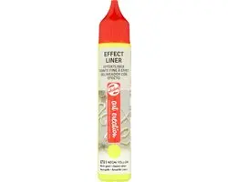 Royal Talens Effect Liner 3D Verfstift Neon Geel 28ml