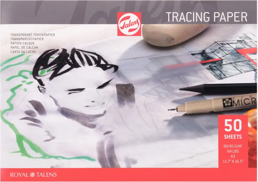 Talens Overtrekpapier A3 Transparant