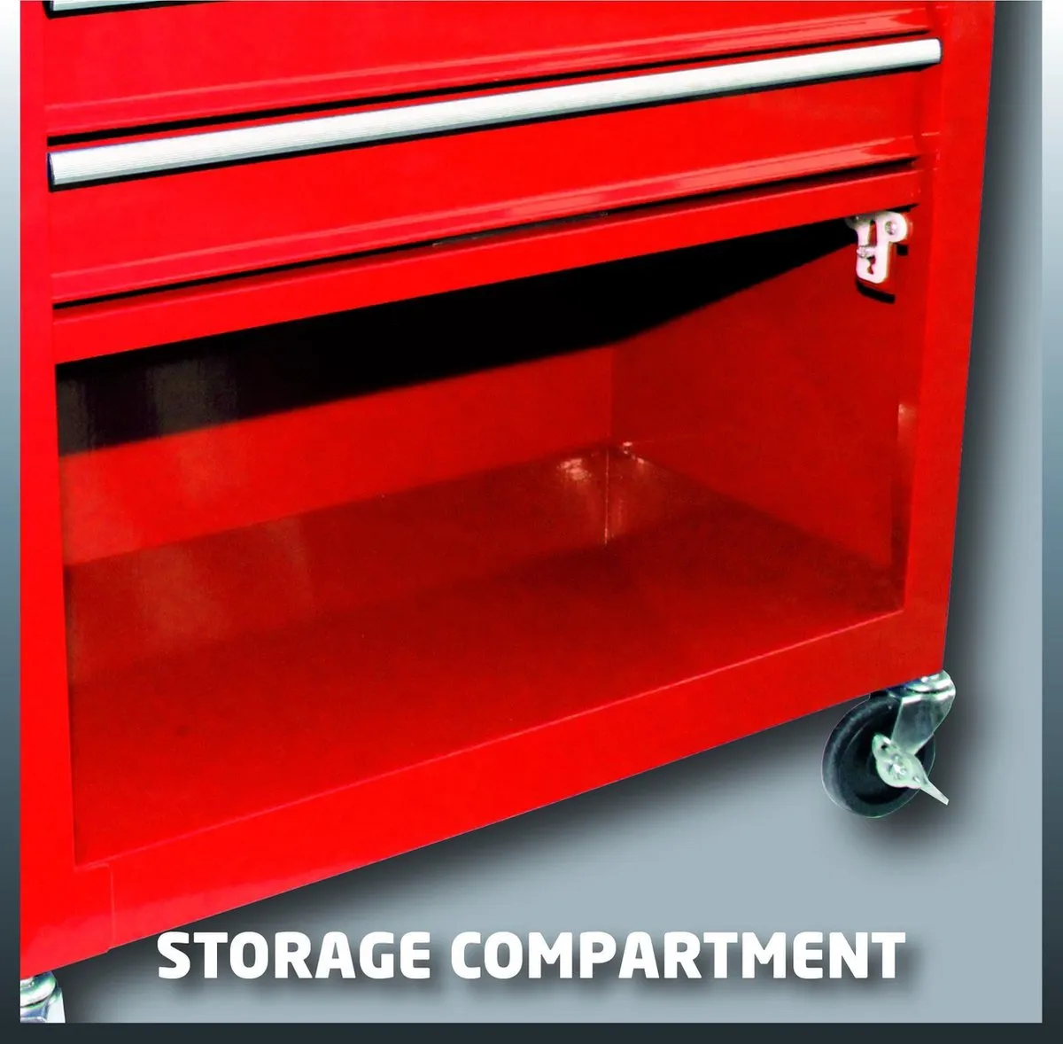Einhell TC-TW 100 Werkplaatswagen - 5 Lades - Rood