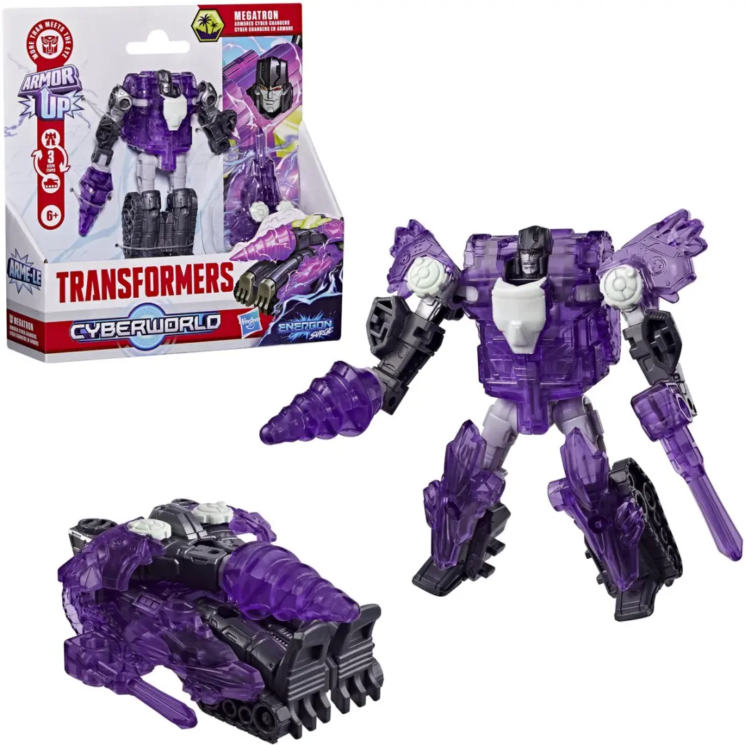 Hasbro Transformers Cyberworld Armored Cyber Changers Megatron G2168